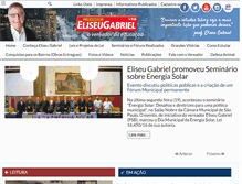 Tablet Screenshot of eliseugabriel.com.br